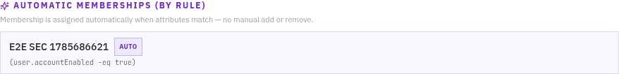 Onboarding step 3 — the automatic-membership preview and the Hide from address book switch